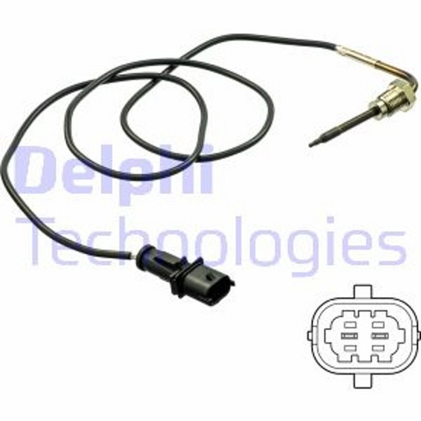 Delphi Abgastemperatursensor FüR Fiat Stilo Multi Wagon 192 192_-image