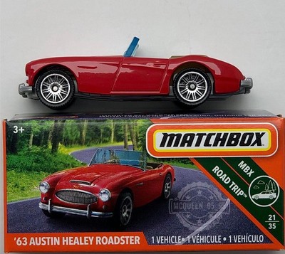 matchbox 63 austin healey roadster