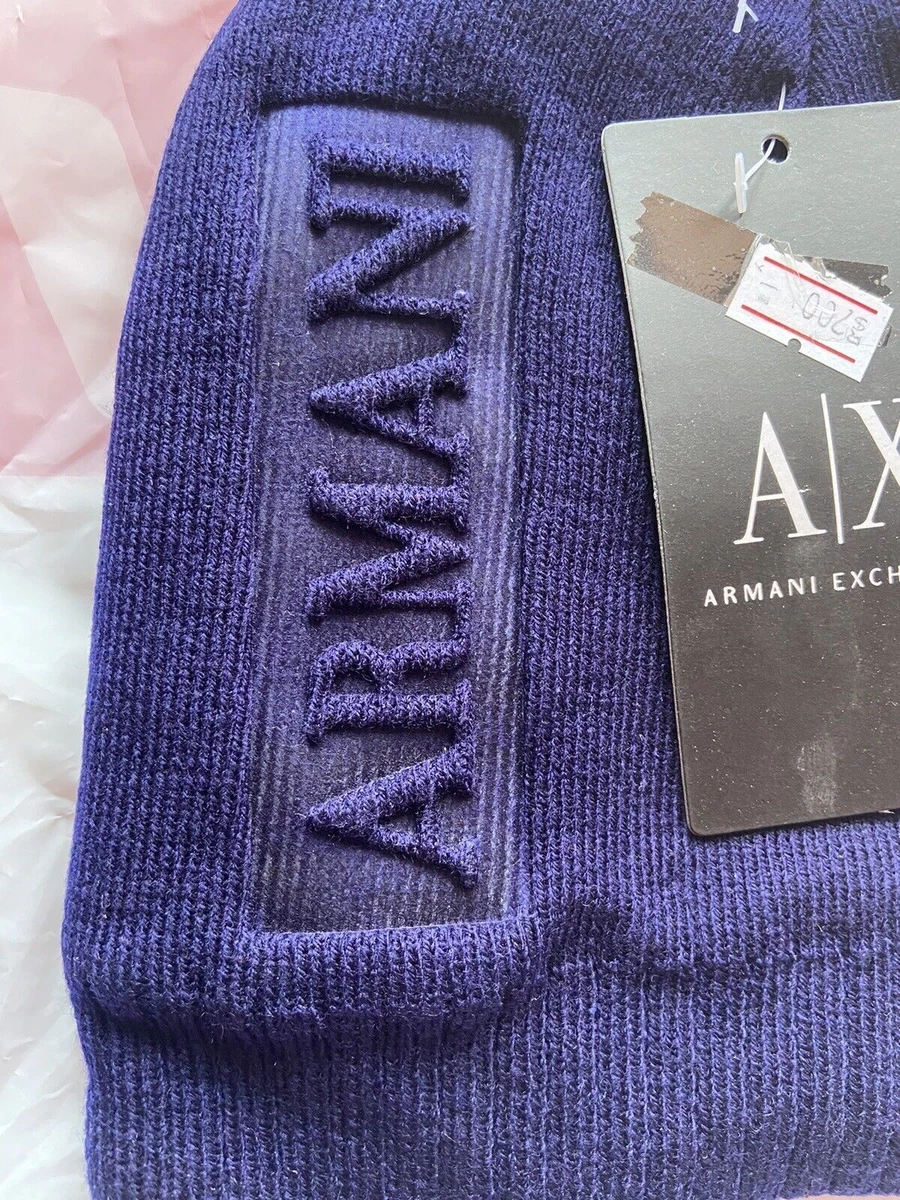 Armani exchange skull cap deals