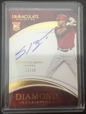 2016 Panini Immaculate Socrates Brito Auto RC 2125