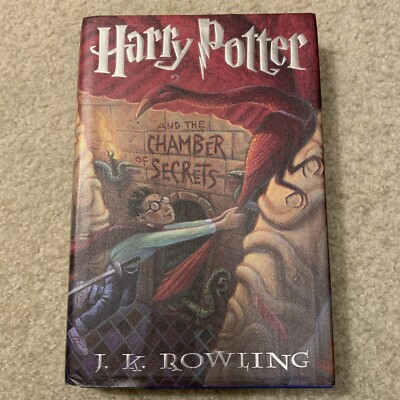 Harry Potter and The Chamber of Secrets Hardcover Novel Book First USA Edition