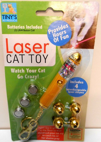 Safe Exerciser! Laser Cat & Kitten Toy - FREE ORGANIC CATNIP !! NEW !! - Picture 3 of 6