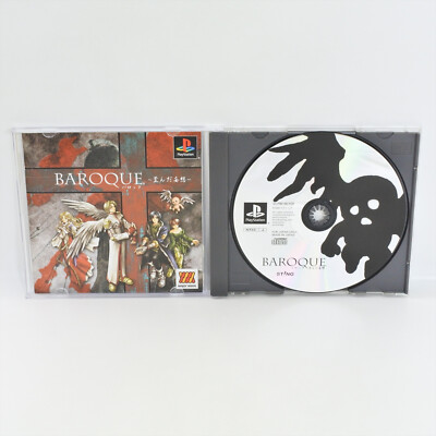 BAROQUE Major Wave  PS1 Playstation For JP System 2464 p1