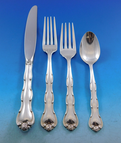 Rondo by Gorham Sterling Silver Flatware Set for 12 Service 93 pieces - Picture 3 of 10