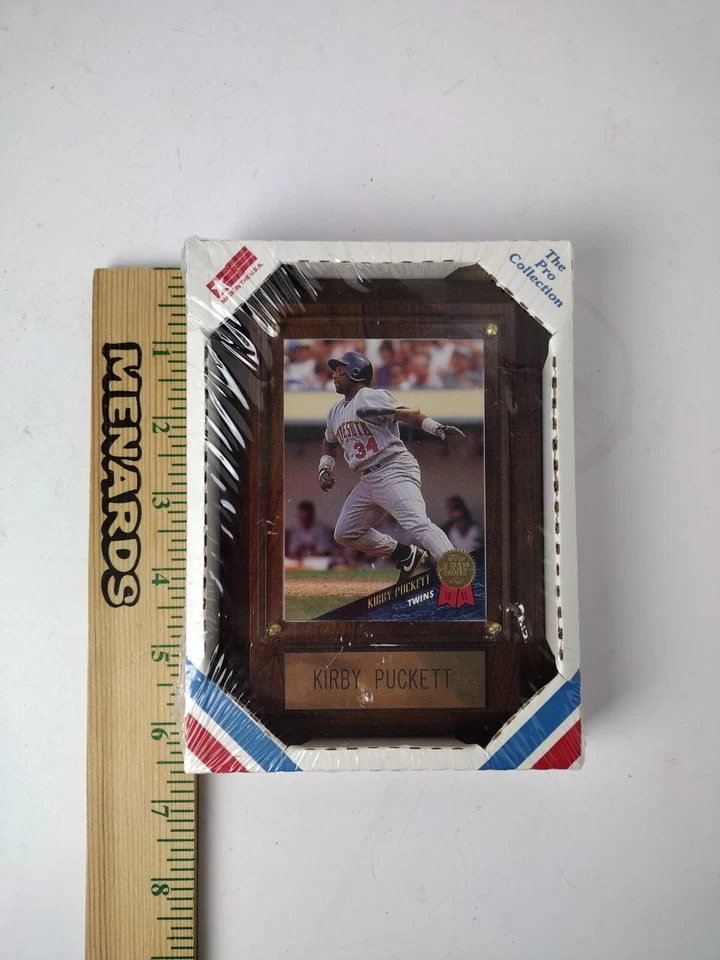 The Pro Collection Kirby Puckett #34 Minnesota Twins The Leaf Set Mount Foto 4 de 4