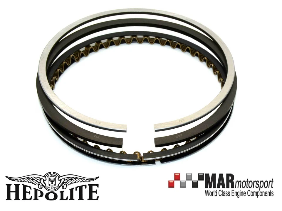Anillos pistón de acero Ford Cross Flow | Xflow | 711M | HEPOLITE Foto 2 de 4