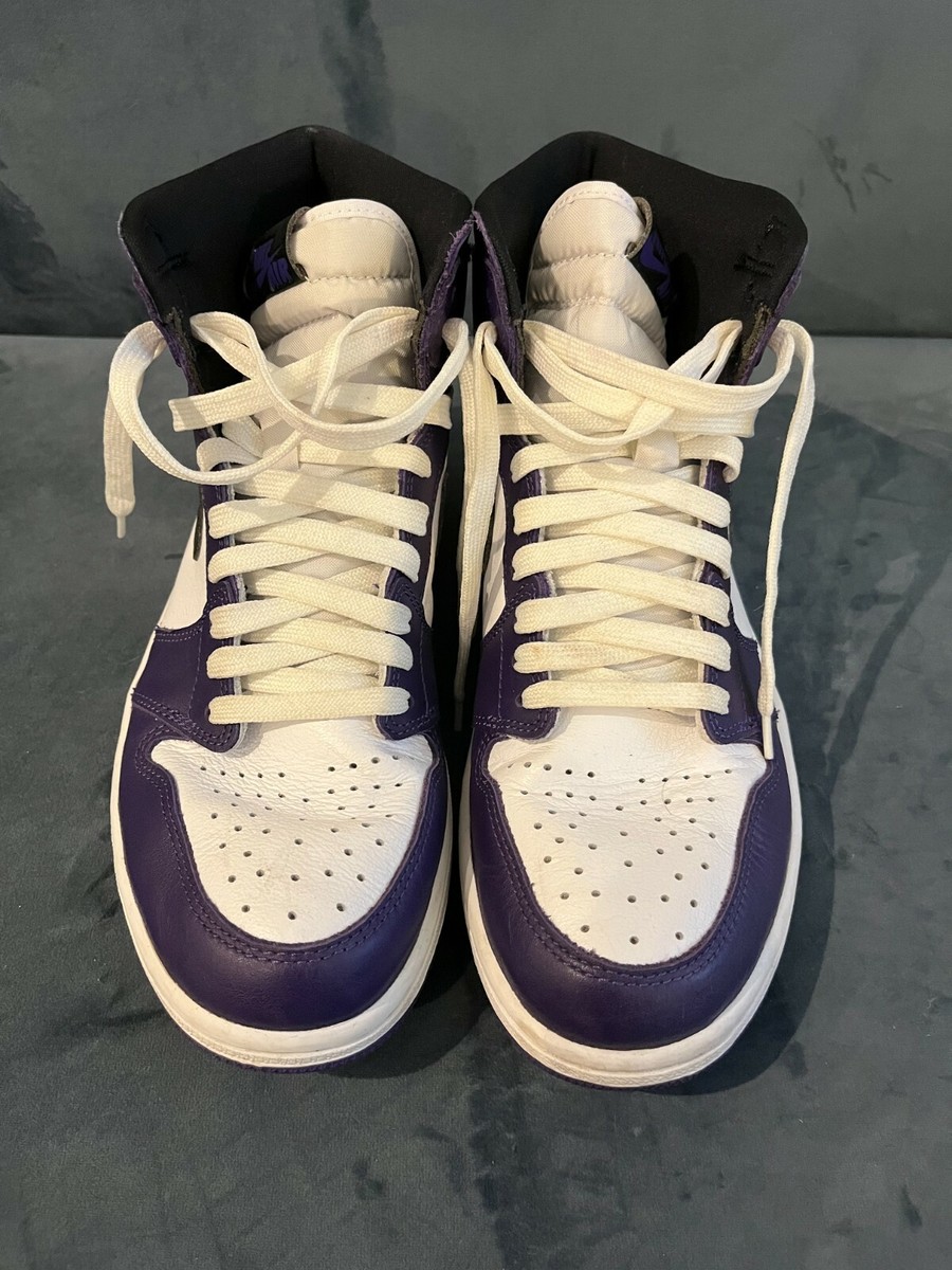 Size 10 - Nike Air Jordan 1 Retro High Court Purple 2.0