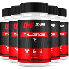  5 Pack Dyno My-Grow Muscle Support Dyno My-Grow Supplement 300 Capsules 