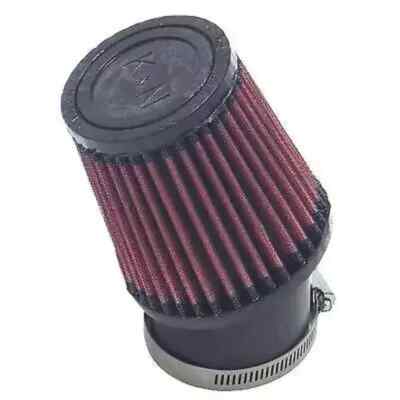 K And N SN-2530 Universal Cone Air Filter 2-7/16 Clamp On Performance Parts