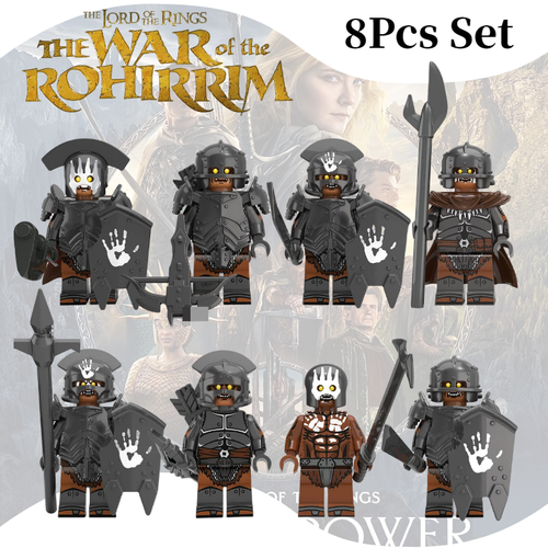 Herr der Ringe Ork Soldat Minifiguren Bausteine Zum Selbermachen Spielzeug - Bild 1 von 22