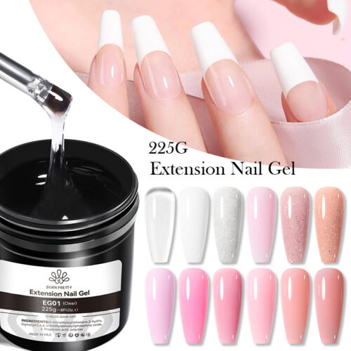 BORN PRETTY 225g Jelly Nude Extension Nail Gel Soak Off Building Gel - Picture 6 of 19