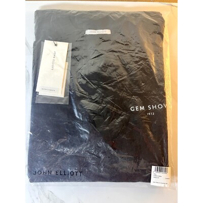 John Elliott Gem Show university tee black S size 1