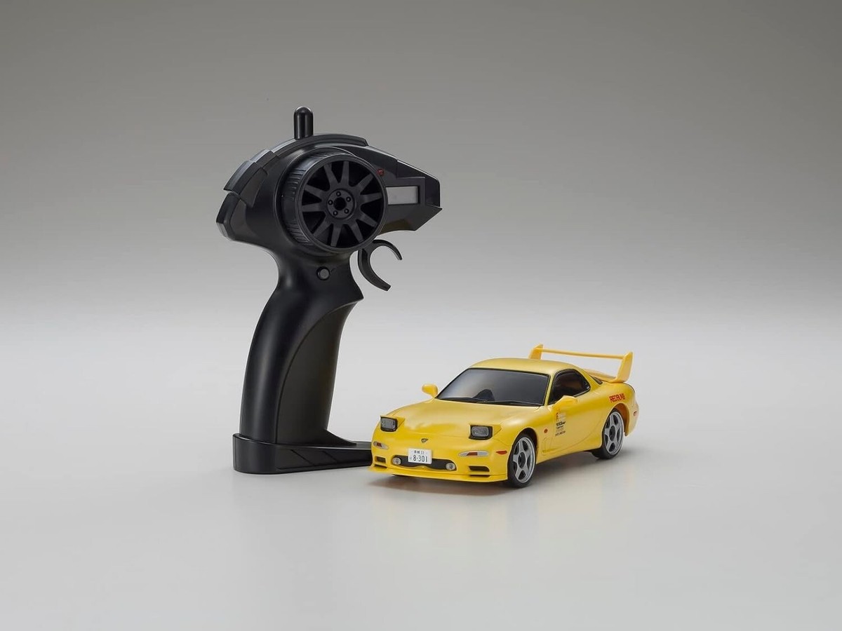 Kyosho 66603L First Mini-Z RC Car RTR Set Initial-D Mazda RX-7