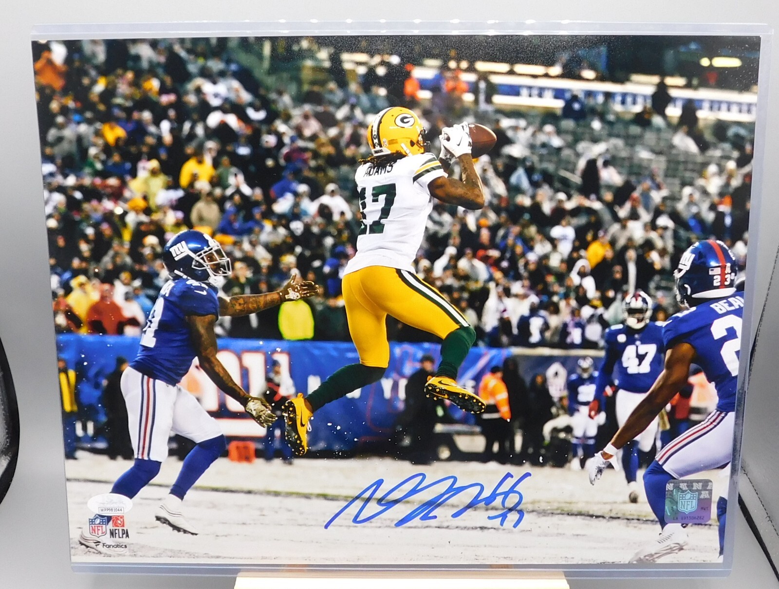 davante adams Autographed Signed Green Bay Packers 11x14 Photo ~ JSA Authenticated Certified 