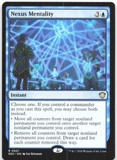 Nexus Mentality R Commander: Secrets of Strixhaven 21 NM