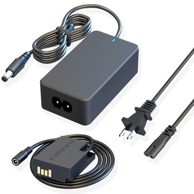 HY1C ACK-E18 Power Adapter DR-E18 DC Coupler Dummy Battery Kit, LP-E17 Black 