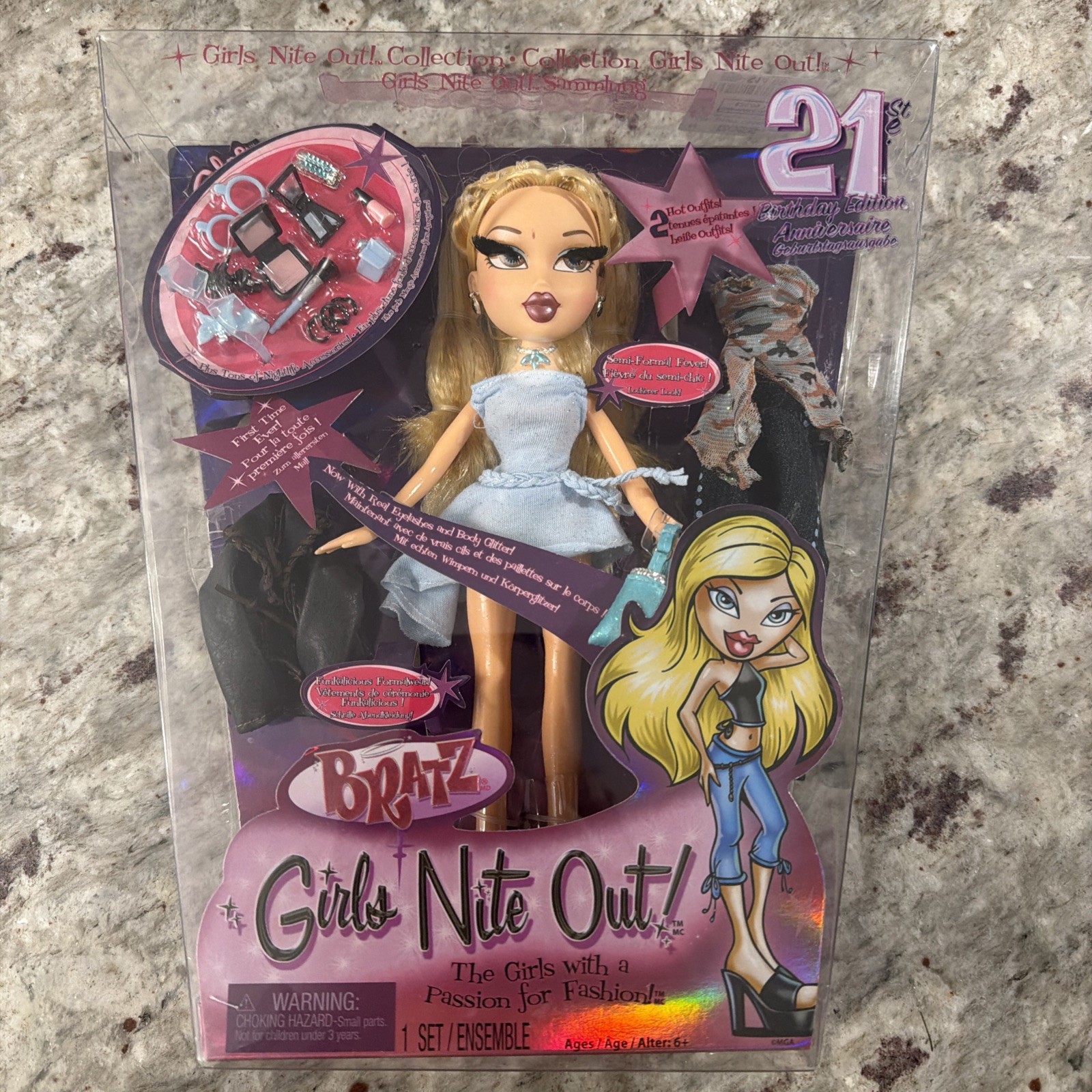BRATZ Girls Nite Out 21st Birthday Edition Chloe Doll NEW in