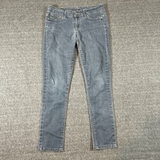 Paige Peg Skinny Jeans Womens Size 28 Fits 31x27 Blue Stretch Made In USA Denim