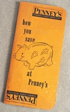 Vintage J.C. Penney's How You Save Notebook Locations Gaymode Hose