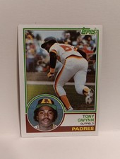 1983 Topps #482 Tony Gwynn EX Rookie Card RC San Diego Padres Fast Shipping . rookie card picture