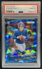 2025 Panini Prizm Jaxson Dart RC Blue Ice Rookie #/99 Giants PSA 10 GEM MINT