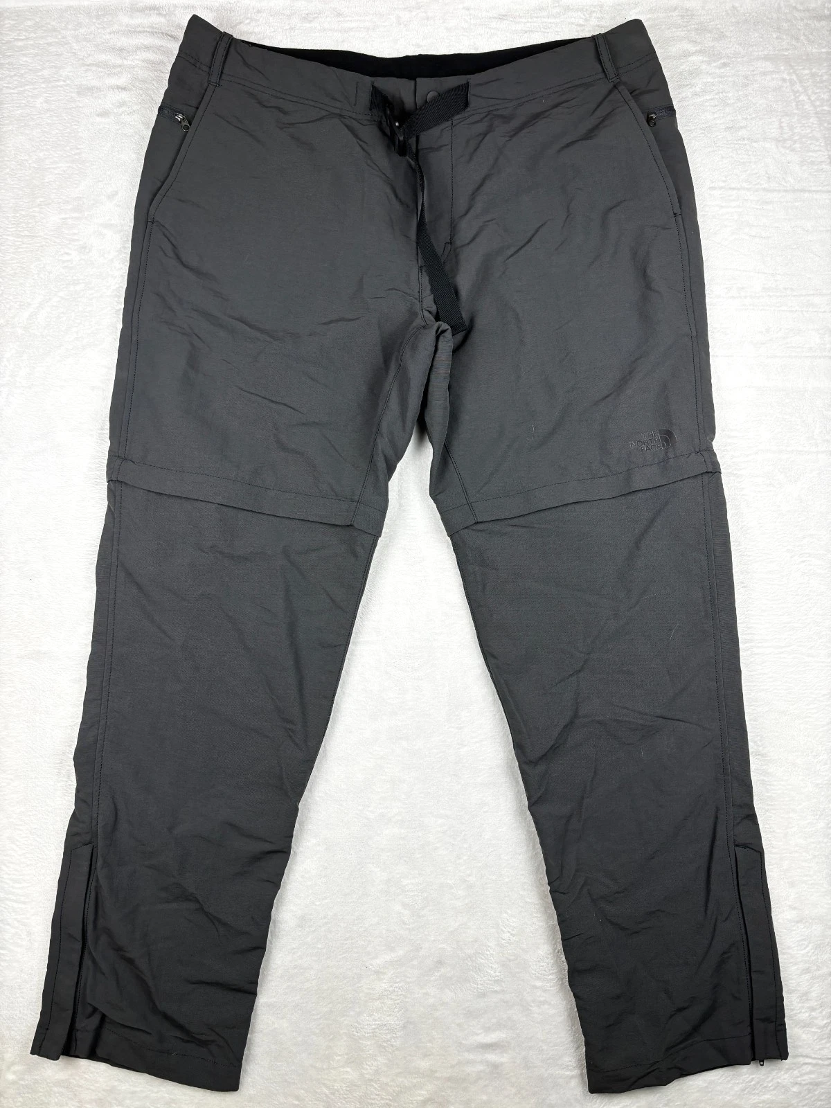 North Face Paramount Pants Mens 40x32 Gray Convertible Belted Nylon Hiking
Opens in a new window or 