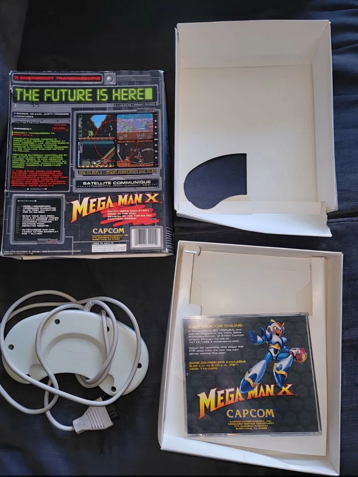 Capcom Mega Man X Big Box PC CD-ROM Controller Bundle Edition 1995 - Image 3 of 4