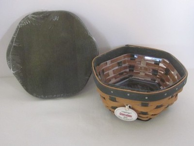 Longaberger Tree Trimming Green GENERATIONS Basket + Prot + Lid + TO ~ Christmas