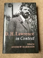 D. H. Lawrence in Context by Andrew Harrison (2018 hardcover)