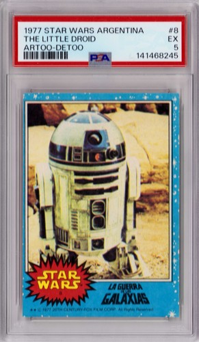 1977 Stani Star Wars #8 — PSA 5