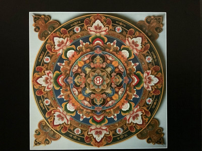400 geformte Teile Holzpuzzle Mandala Muster von Gemturt Puzzles