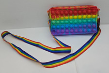 Pop Purse Fidget Toys Bag Multicolor Pop It Purse Bubble Pop Pop , Pop-Em Purse