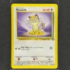 Meowth - 56/64 - Common - Jungle Set - Pokemon Card - VLP