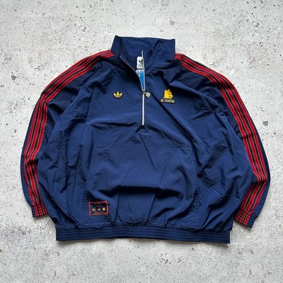 AS Roma 2025/26 Terrace Icons Half-Zip Jacket Adidas Jersey JM2133