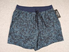 Rhone Men Shorts Large NWT 5" Pursuit Unlined Performance Navy Pebble Anti Odor
