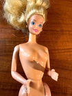 New ListingVintage Barbie Nude Doll Magic Moves 1985 - WORKS with Original Jewelry