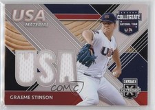 2020 Panini Elite Extra Edition USA Baseball Material Black Graeme Stinson 0q1p