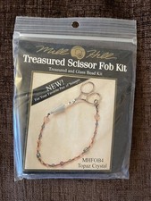 Mill Hill Treasured Scissor Fob Bead Kit  "Topaz Crystal"  MHFOB4 2002  New