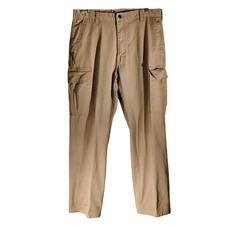 Tyndale cargo pants mens 36x30 khaki tan FR flame resistant made in USA