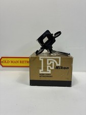 Nikon F Slide Copy vintage attacco Nippon Kogaku Tokyo Giappone con scatola e tappi