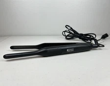 Kipozi 0.3" Titanium Pencil Flat Iron For Short Hair Beards QY-1088 Dual Voltage