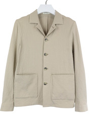 SUITSUPPLY Walter Hp Blazer Men's UK 36 Beige Button Up Pocket Unlined Stretch
