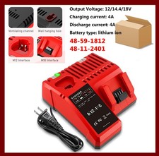 Battery Charger For Milwaukee for M18 18V 48-59-1812 Lithium 1860 48-11-1860