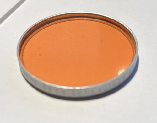 NEW OLD STOCK Eastman Kodak Series V Red Drop-In Filter With Original Kodak Case