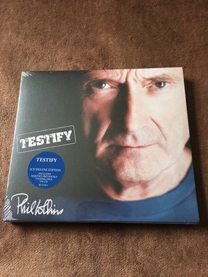 PHIL COLLINS: TESTIFY, 2 CD DELUXE EDITION, New and Sealed￼￼.