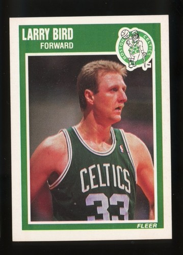 1989-90 Fleer #8 Larry Bird NM-MT+ HOF