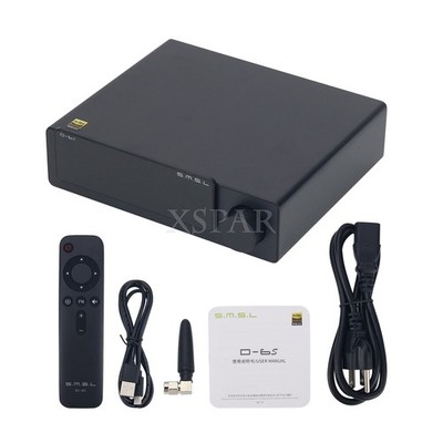 SMSL D6S DAC ES9039Q2M Bluetooth5.1 Support for XMOS HiFi 4xOPA1612 with Control