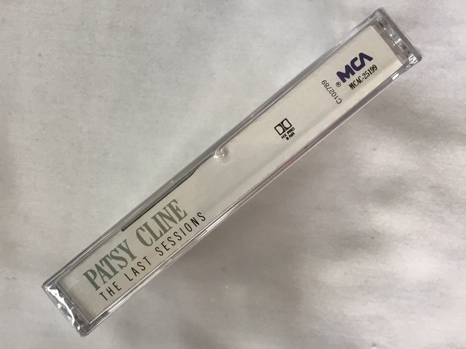 Patsy Cline - The Last Sessions Cassette 1988 - MCA Records - Sealed Unused - Image 2 of 3