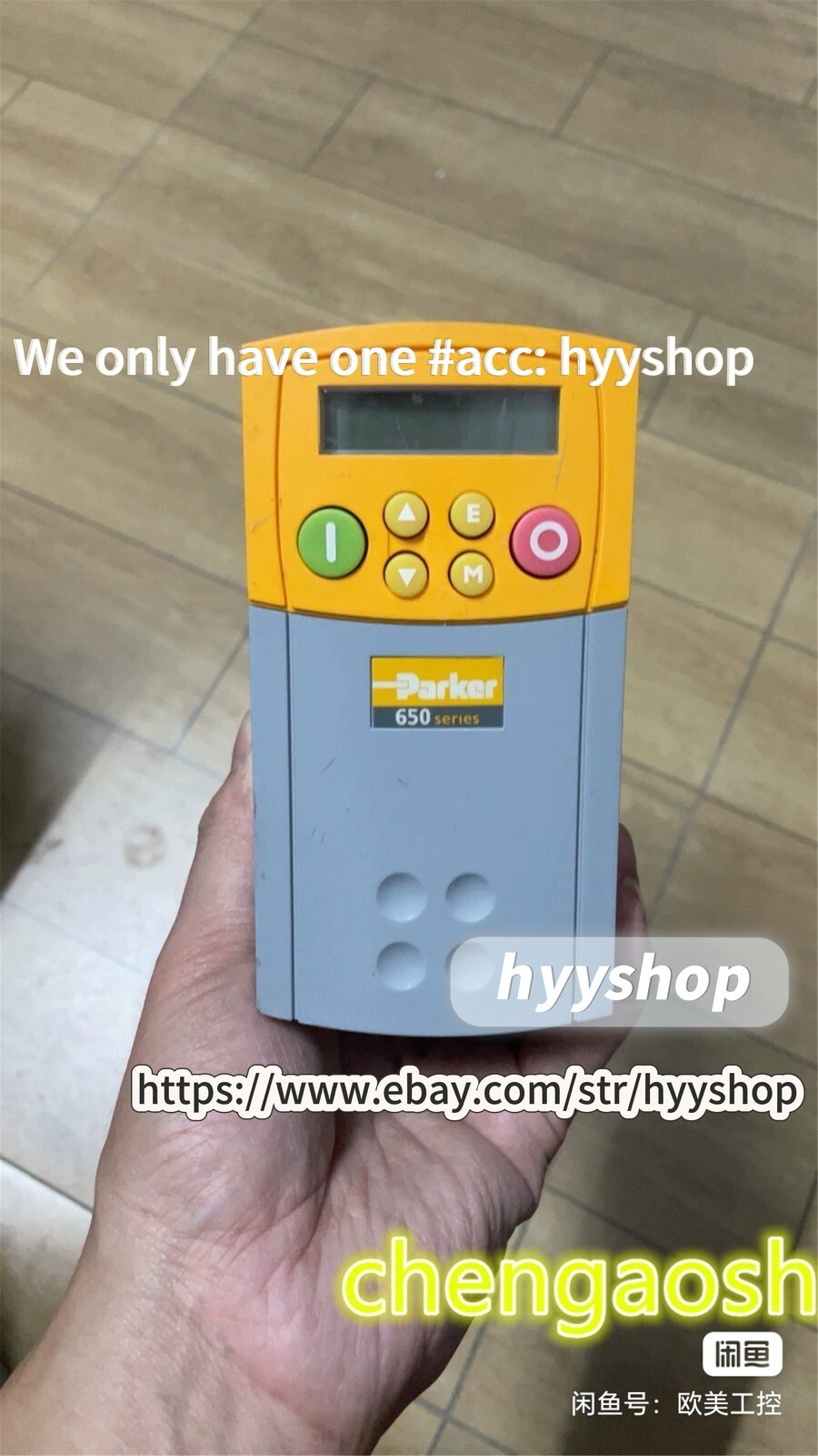 1PC USED Parker 650-21115010-0F0P00-A1 (DHL/Fedex 90days Warranty) #H77DD YD/hyy