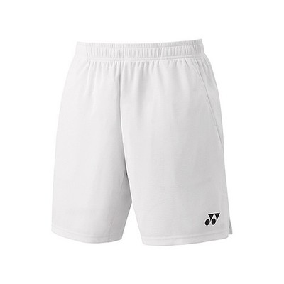 [On Sale] YONEX 24S/S Men Badminton Shorts National Uniform Sports White 15170EX